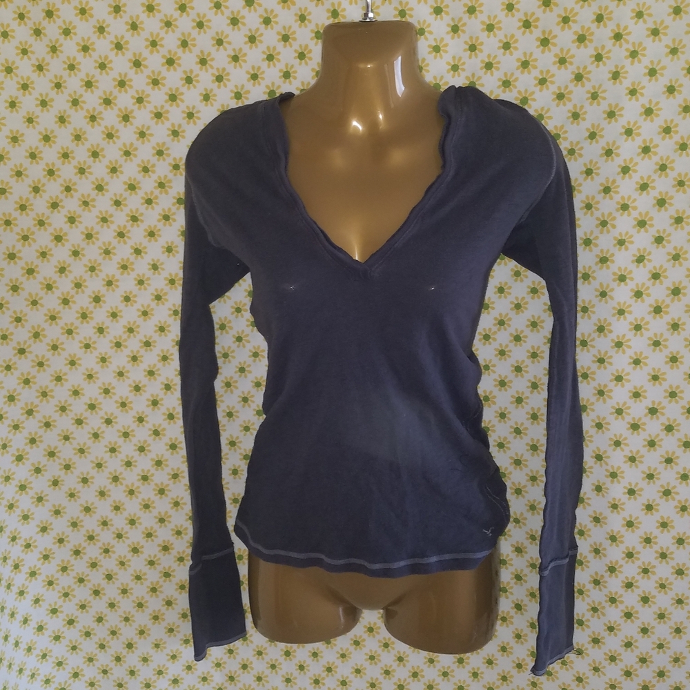 Women's American Eagle Long Sleeve Hooded Top S